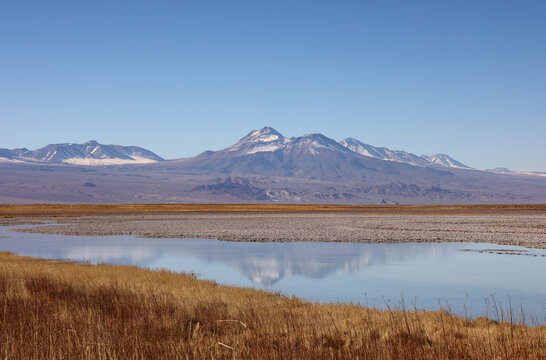 View of Cejar Lagoon, Chile