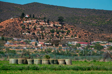 St Conrad of Parzham Catholic Church above the small town of Dysseldorp located between De Rust and Oudshoorn.