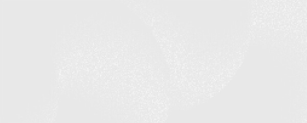 Dot white gray wave light technology texture background. Abstract big data digital concept.