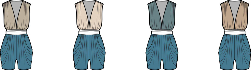 Fashionable Jumpsuit Collection Stylish and Versatile Apparel for Modern Trends