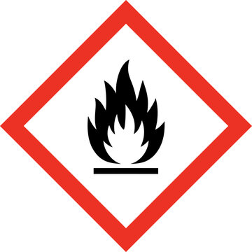 GHS Flammable Hazard Pictogram