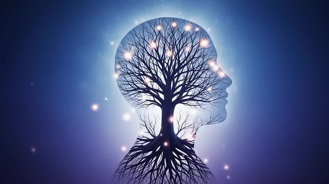Intricate Tree of Mind - A Symbolic Representation of Human Consciousness. - Powered by Adobe