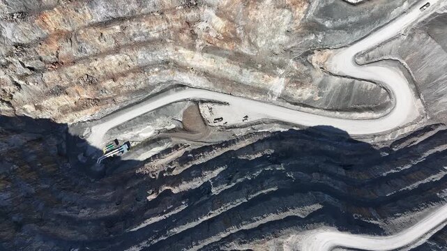 Open Pit Mine In Northern Ontario Canada