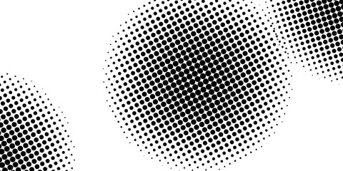 Wave halftone pattern. Halftone dots background. Vector