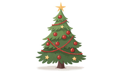 Beautiful Christmas Tree Illustrations and Designs – Festive Xmas Tree Ideas