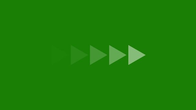 Rewind and Play Baton Icon Animation &ndash; 4K Looping Motion Graphic.Animation of looping rewind button concept. Rewind Graphic icon Background. play baton icon animated . 4k motion video.
