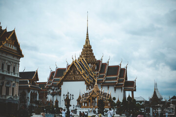 Naklejka premium wat phra kaew bangkok thailand