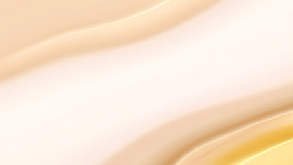 Abstract beige gradient background with smooth waves and a soft, elegant texture