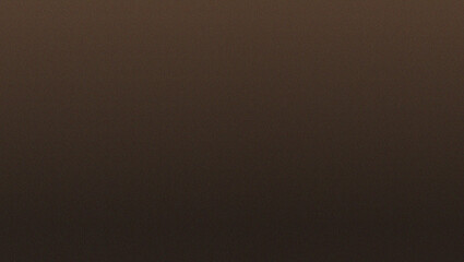 Dark espresso brown abstract background with smooth vertical gradient fine grain texture and...