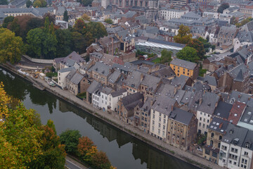 Naklejka premium Herbst in Namur an der Maas