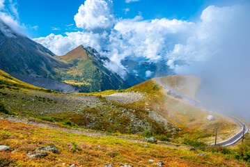 Tramway du Mont-Blanc - View from Mont Lachat, autumn 2025