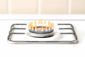 Simple flame contour sketch with fluid design and handcrafted aesthetics.