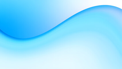 A captivating abstract background featuring a gradient of light and dark blue hues, creating a smooth wave