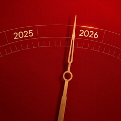 New Year 2026 postcard 