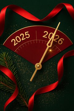 New Year 2026 postcard 