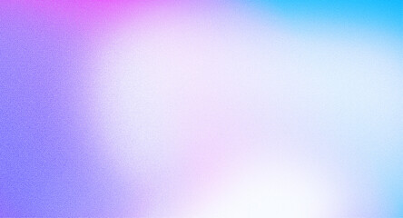A trendy abstract background with a grainy gradient texture. A soft, blurry blend of purple, pink, & blue with a luminous white glow. A modern, noisy, luminous wallpaper for posters & web design.