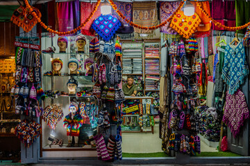 Wool clothing and handicraft shop in Kathmandu