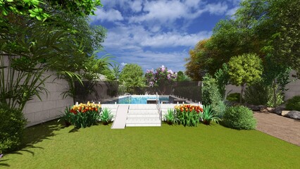 Exterior and Swimming Pool Design