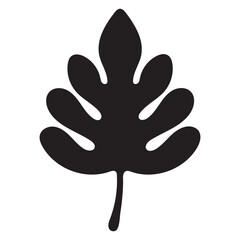 Cilantro &ndash; Herbal Silhouette Icon