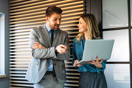 Multicultural business professionals in office, teamwork to achieve corporate success together