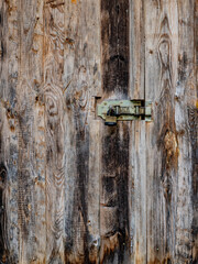 Alte und verwitterte Bretterwand