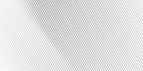 Dotted halftone gradient texture. Fading polka dot background. vector illustration