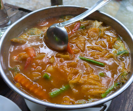 Local Thailand Market And Food