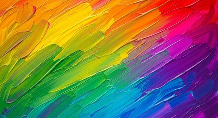 Colorful acrylic paint brushstroke abstract art background
