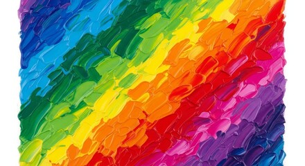 Obraz premium Colorful acrylic paint brushstroke abstract art background