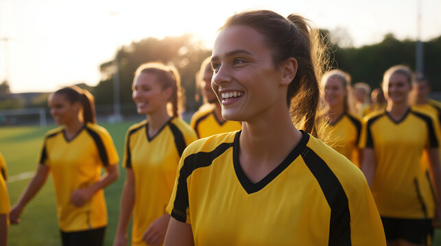 group of soccer players