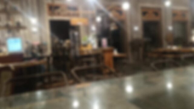 Immerse your audience in the soft, ethereal atmosphere of this blurred interior shot, perfect for backgrounds, artistic projects, or creating a