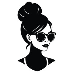 girl with sunglasses