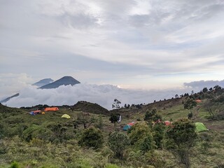 mountain landscape with mountains