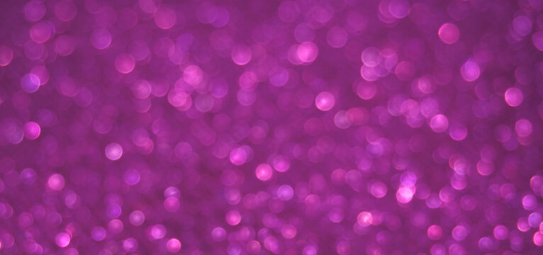 Fondo abstracto de luz bokeh morado y rosa
