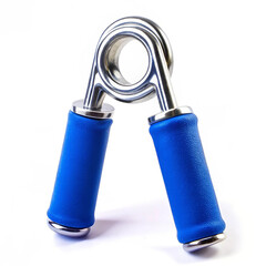 A hand expander used for training hand muscles, shown