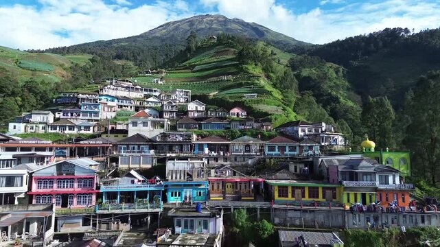 NEPAL VAN JAVA , MOUNT SUMBING, MAGELANG JAWA TENGAH INDONESIA WONDERFULL