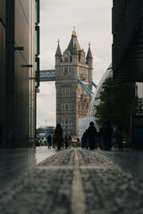 Fototapeta premium Tower Brigde, desde un punto de vista de Londres