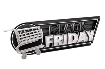 3D Render Black Friday Offers Socialmedia