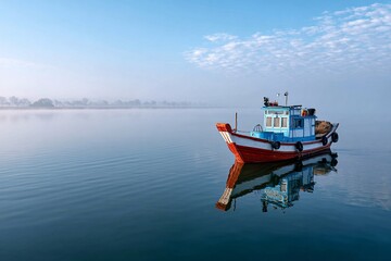 Fototapeta premium 고기잡이 배