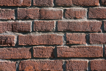 red brick wall