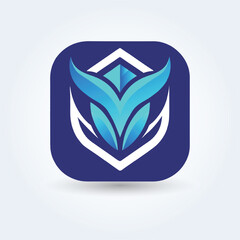 A modern abstract company logo design