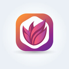 A stylish abstract corporate logo design