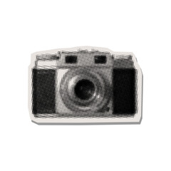 Halftone camera