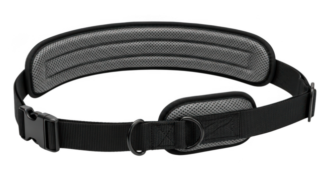 Comfortable padded tool belt designed for utility workers and construction pros
