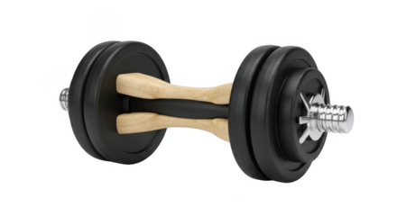 Strength training dumbbell for building muscle, perfect for health and fitness