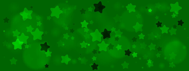 Green Star Pattern Background for Creative Projects, Crafts, and Design Inspiration