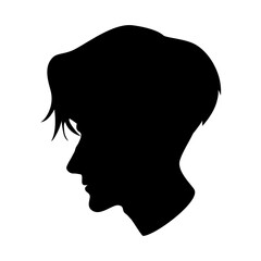 silhouette of a man