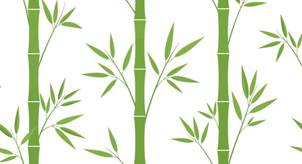 green bamboo background