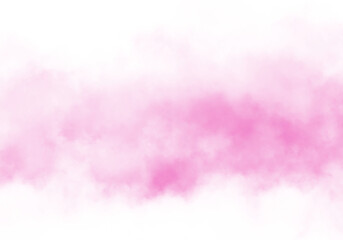 abstract Pink smoke isolated on transparent background.