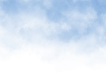 Fog or smoke, blue smog clouds isolated transparent special effect.